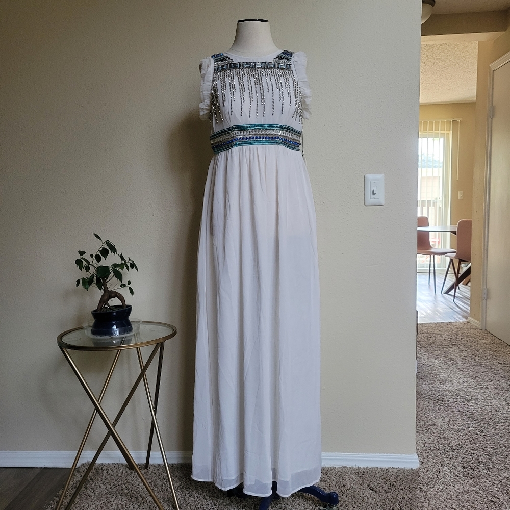 Tularosa Stella x Revolve Maxi Dress in Ivory